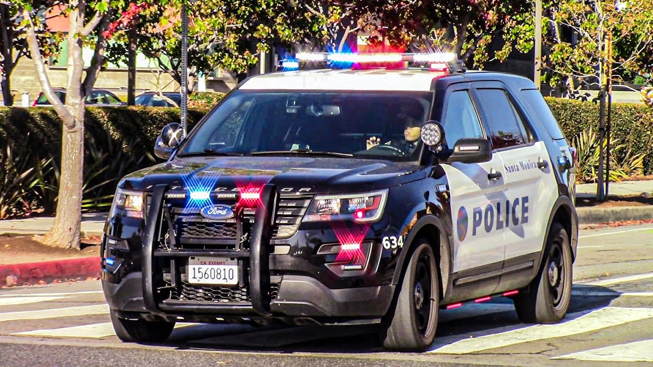 Santa Monica Police Responding Code 3