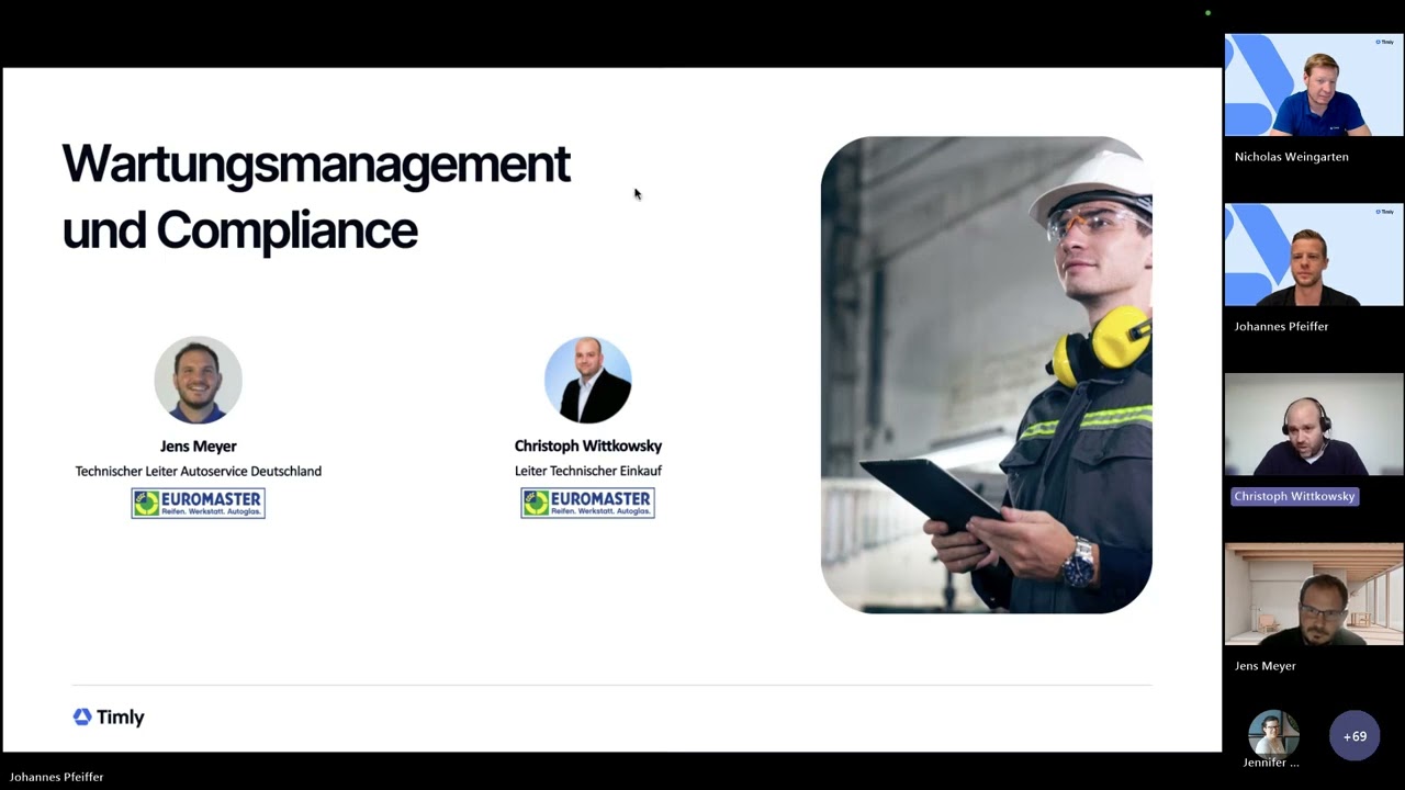 Automatisierte Wartungsplanung: Bessere Fristenübersicht und technologische Lösungen (Webinar)