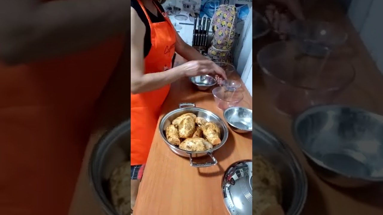 Cocinando verduras y camotes con Rena Ware