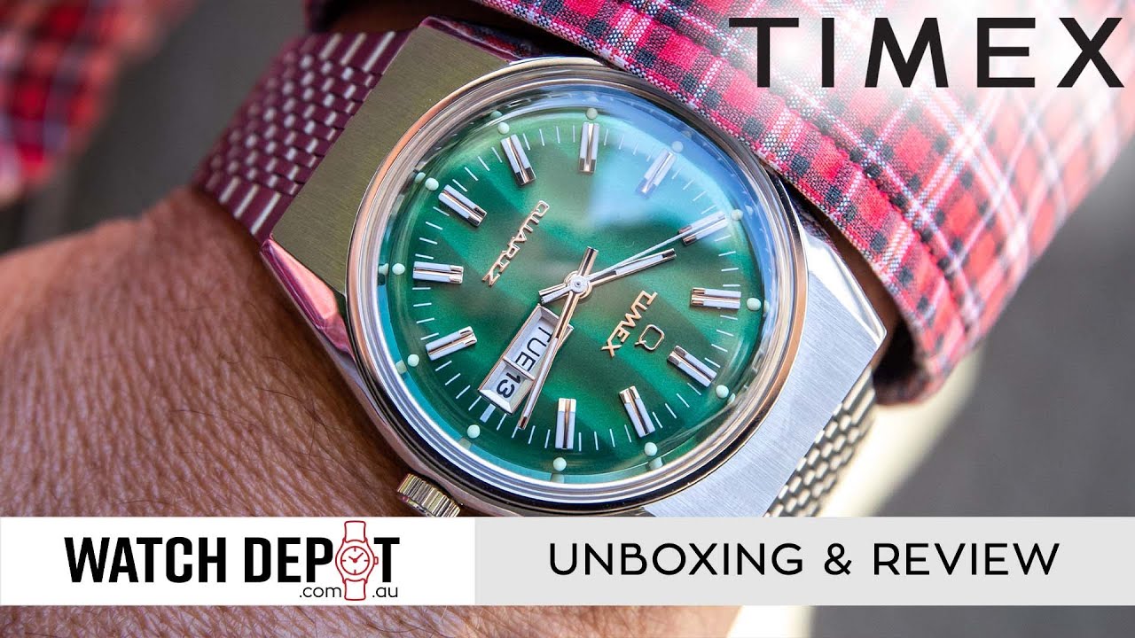 [NEW] Timex Q Falcon Eye TW2U95400 Green Dial - Unboxing & Quick Look