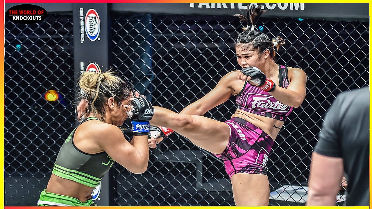 Stamp Fairtex (Thailand) vs Julie Mezabarba (Brazil) - MMA HIGHLIGHTS HD