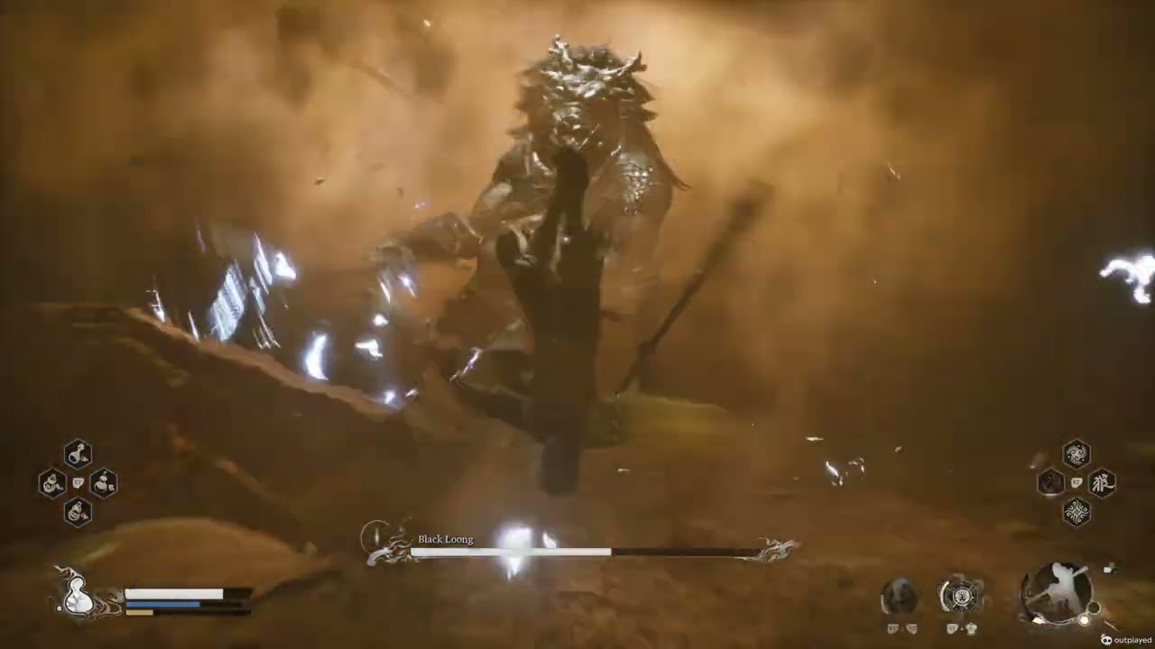 Black Myth Wukong Black Loong #blackmythwukong #journeytothewestgame #soulslikegame #bosses #gaming