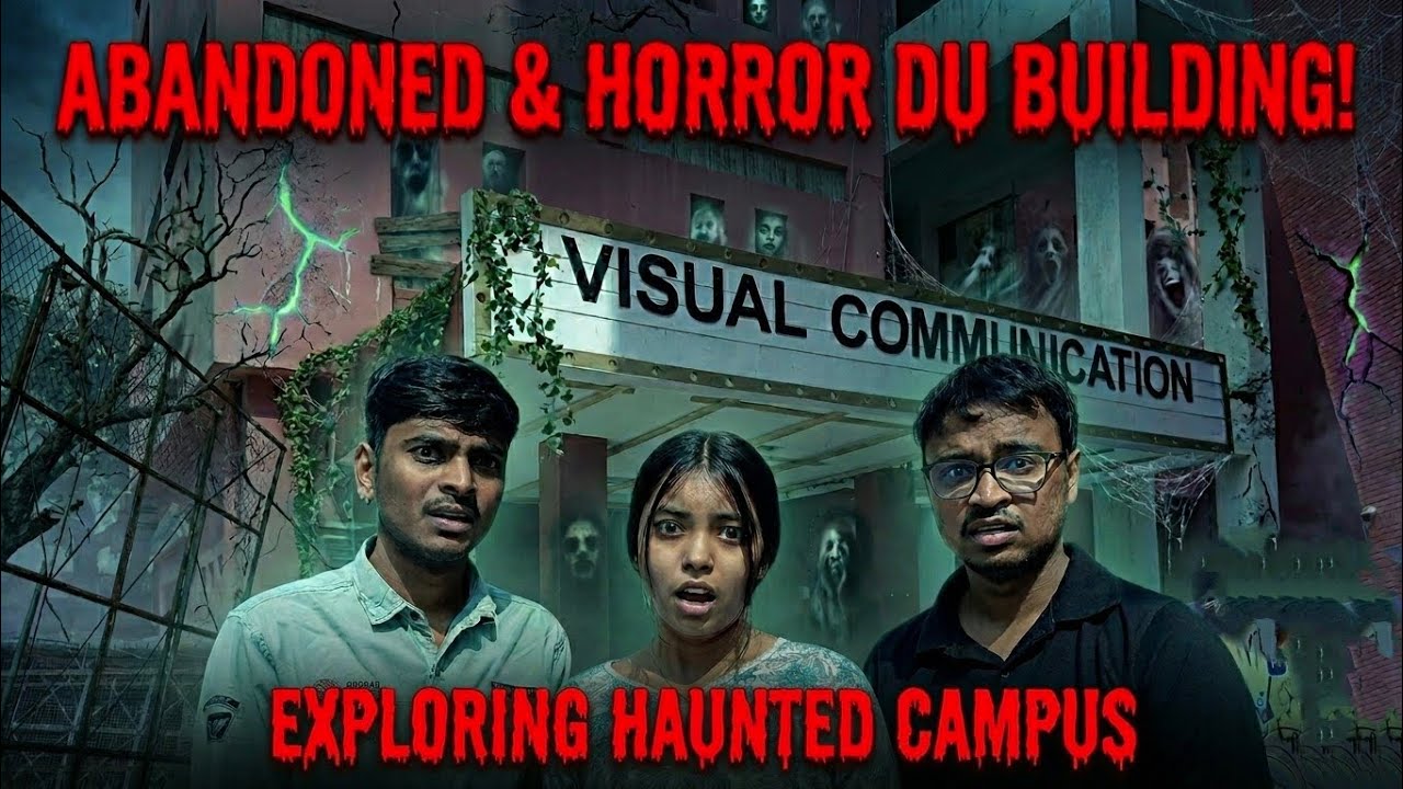 Investigating Delhi University Abundant Building 😱😱/Horror Campus of DU