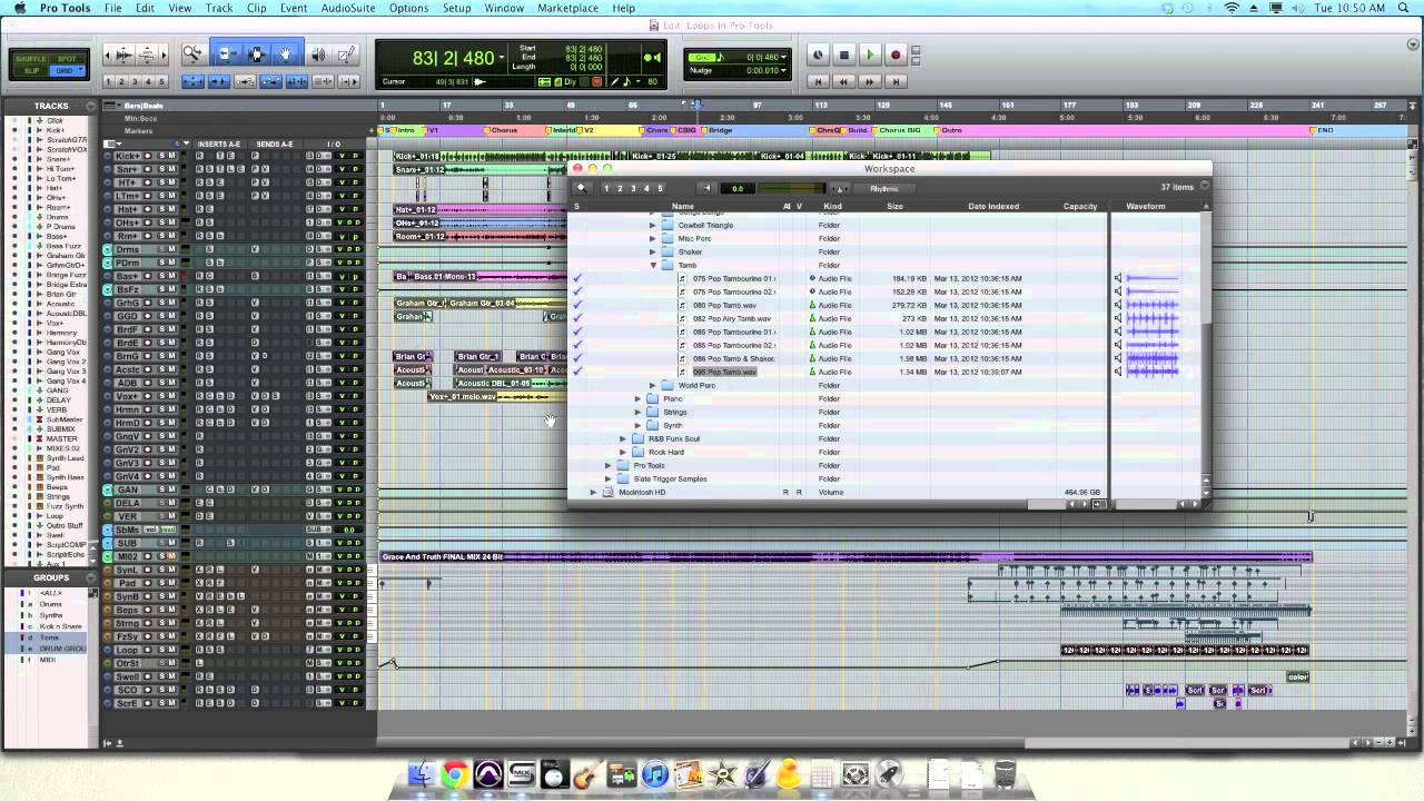 Using Loops In Pro Tools - TheRecordingRevolution.com