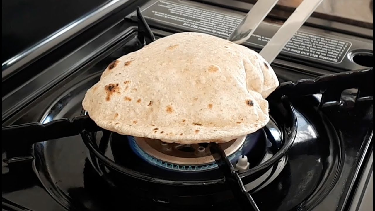 Com Uma Massa Você Faz Dois Tipos de Pão - Roti e Paratha - Pães Indianos