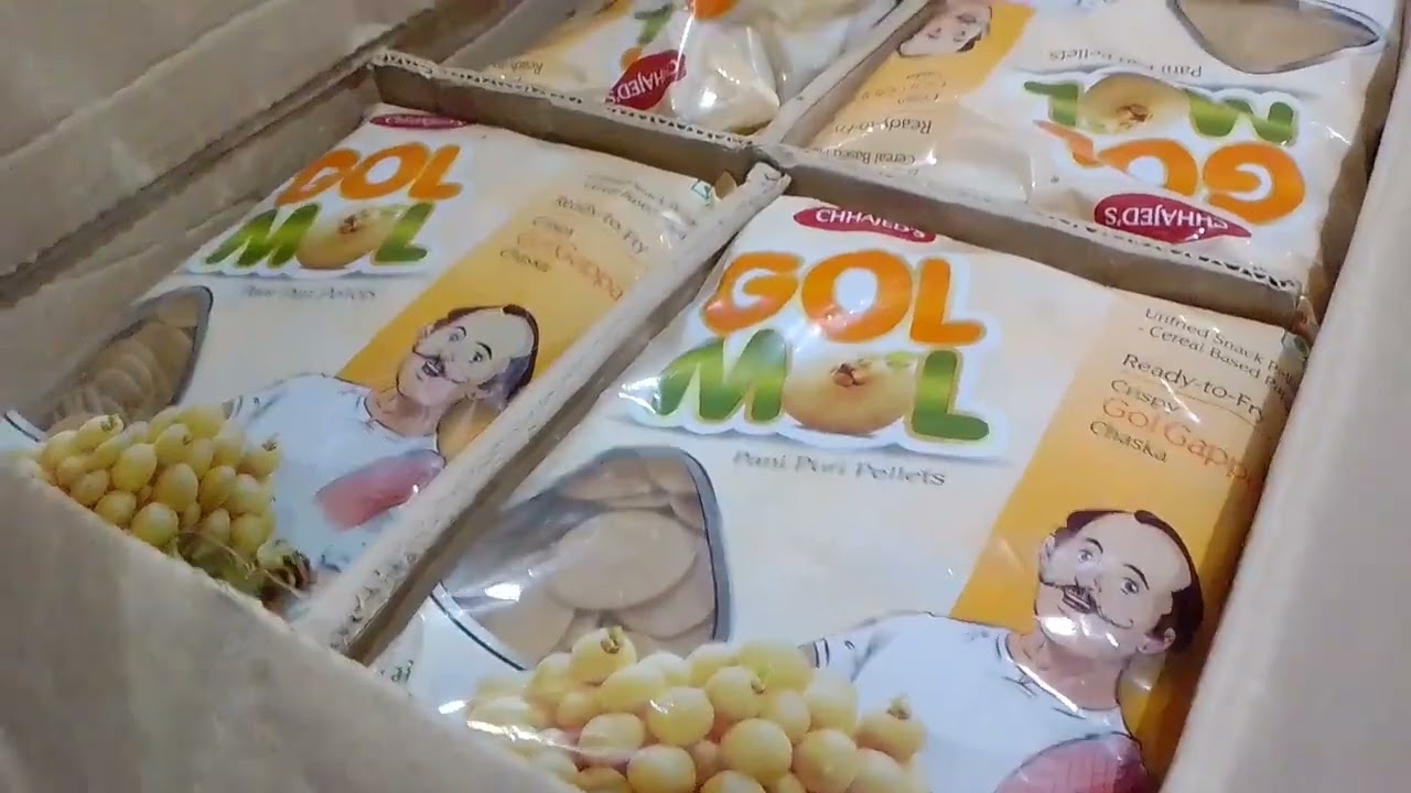 Golmol Golgappa ll panipuri ll India ka no.1 Brand Chhajed good Pvt. Ltd. 