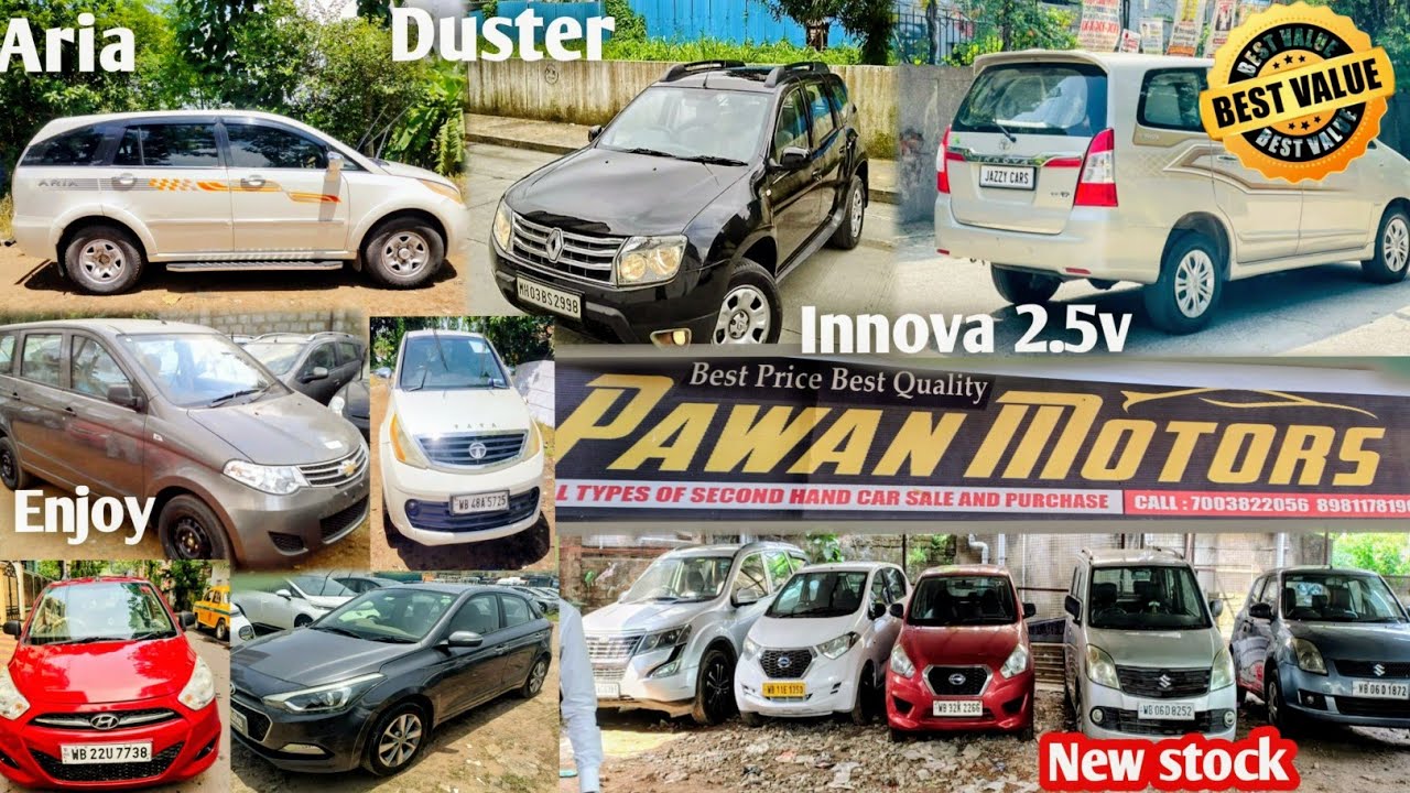 Pawan Motors, Innova,Duster,Alto800, TATA ARIA, ENJOY,ZEN ESTILO,I10,I20,SCORPIO, XUV500,Used car Ko
