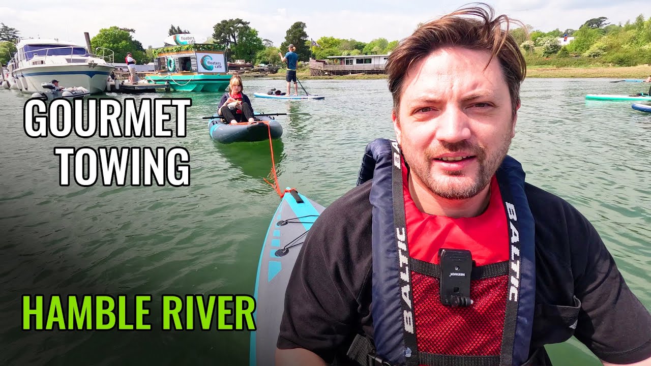 River Hamble Double Solo Paddling