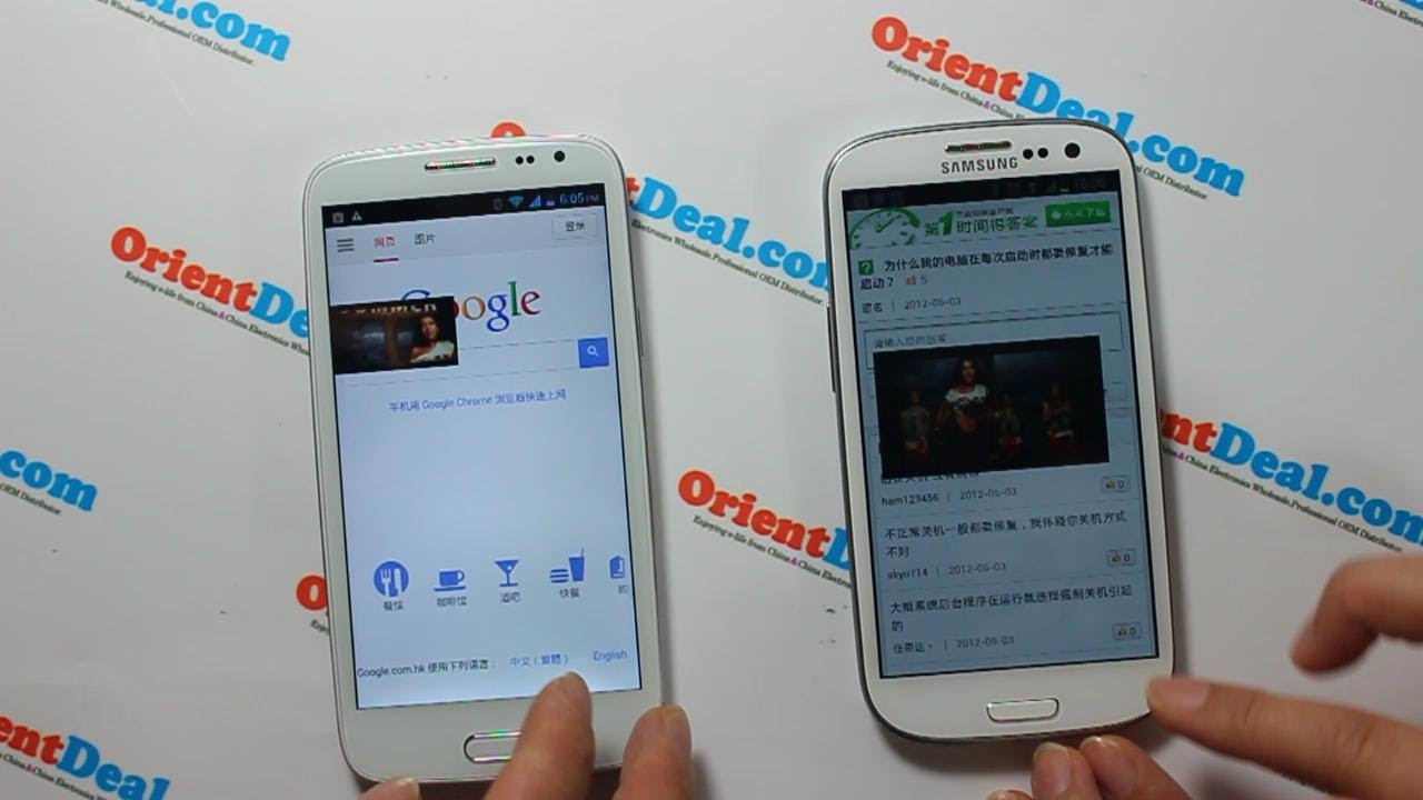 Samsung Galaxy S4 Clone VS Galaxy S3!