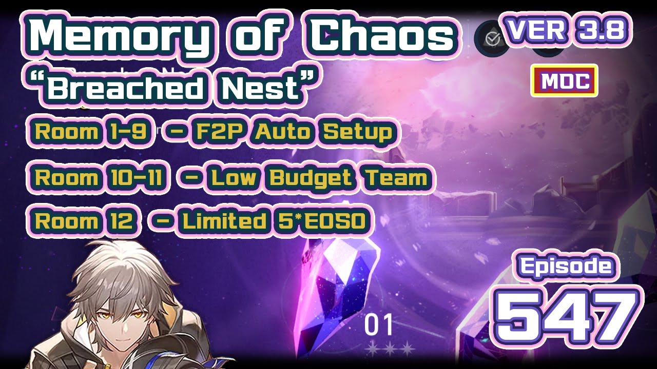 Me vs Honkai Star Rail Ep 547 - Version 3.8 - Memory of Chaos - Breached Nest