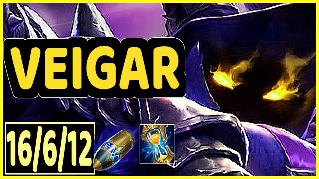 VEIGAR VS FIZZ - 16/6/12 KDA MID GAMEPLAY