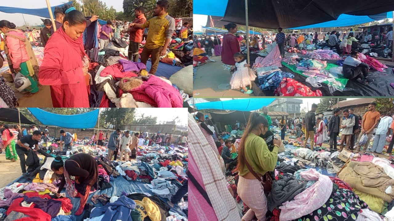 Daily Friday market//Diphu manja bazzar//Second hand market#youtubevideos #video#preetyrana  vlog-98