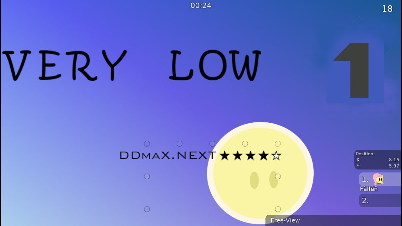 DDNet ( Teeworlds ) – VeryLow1 (DDmaX.Next ★★★★✰)