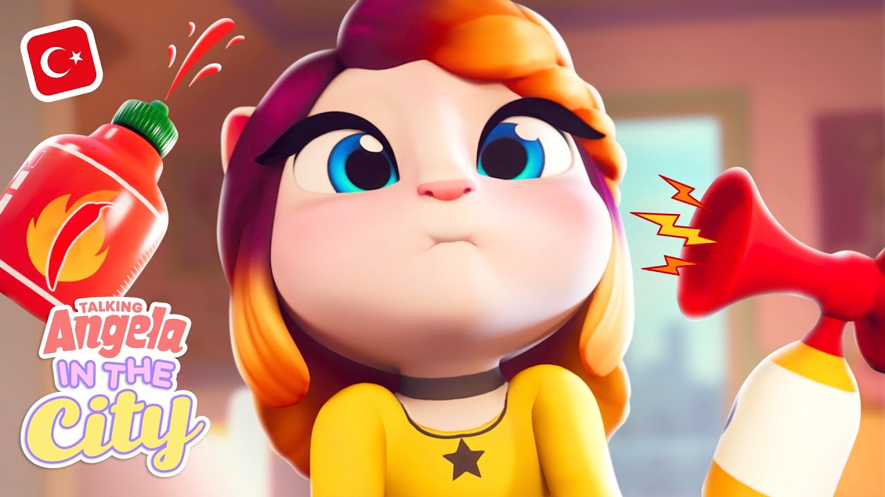 Geçmeyen Hıçkırık! 😵 Konuşan Angela: Şehirde