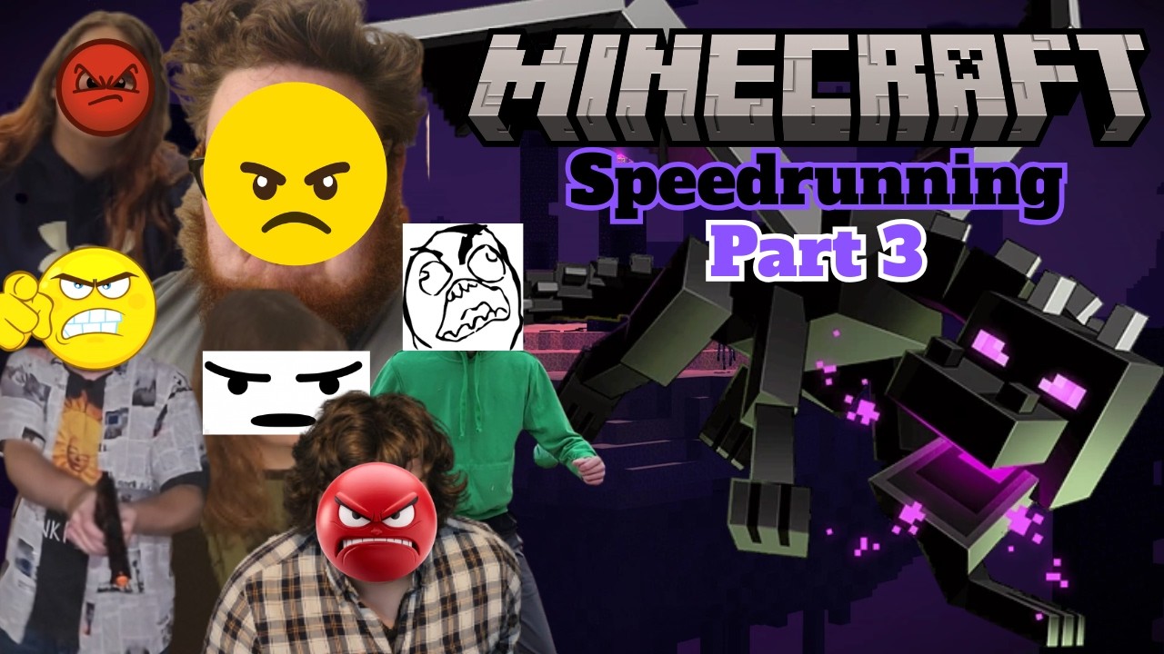 Will We Ever Beat The Ender Dragon?? (Speedrunning Minecraft #3)