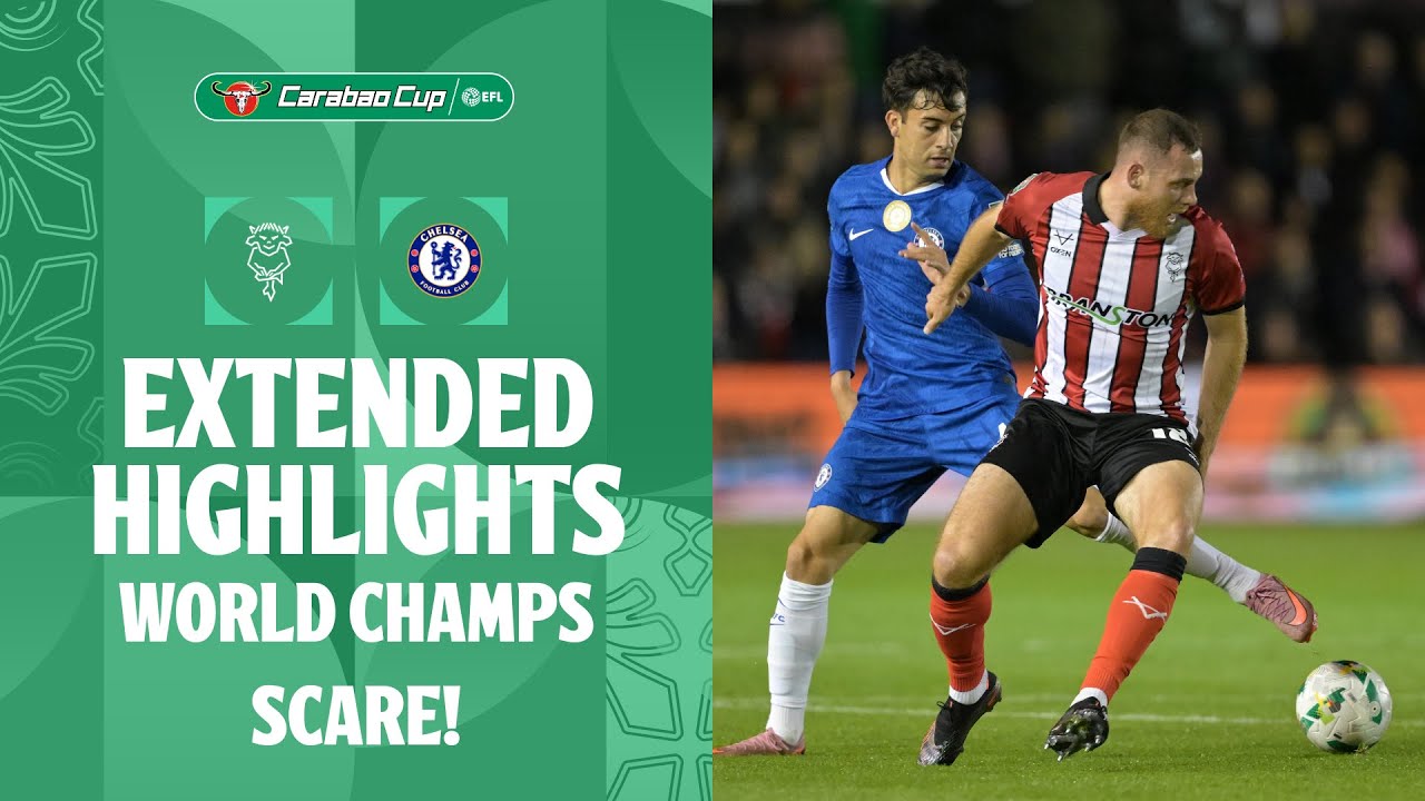 WORLD CHAMPS SCARE! | Lincoln City v Chelsea extended highlights