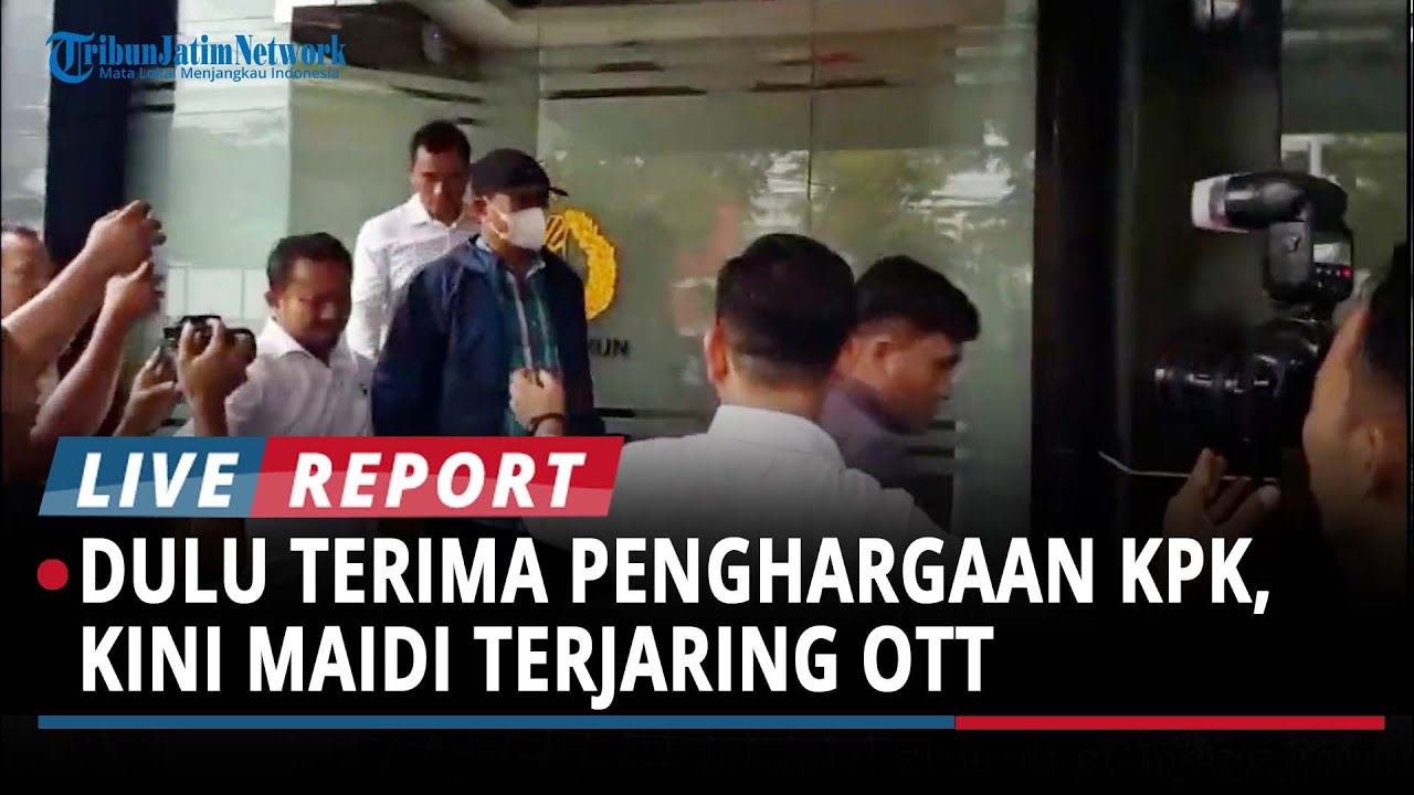 Dulu Terima Penghargaan dari KPK, Kini Wali Kota Madiun Maidi Malah Terjaring OTT
