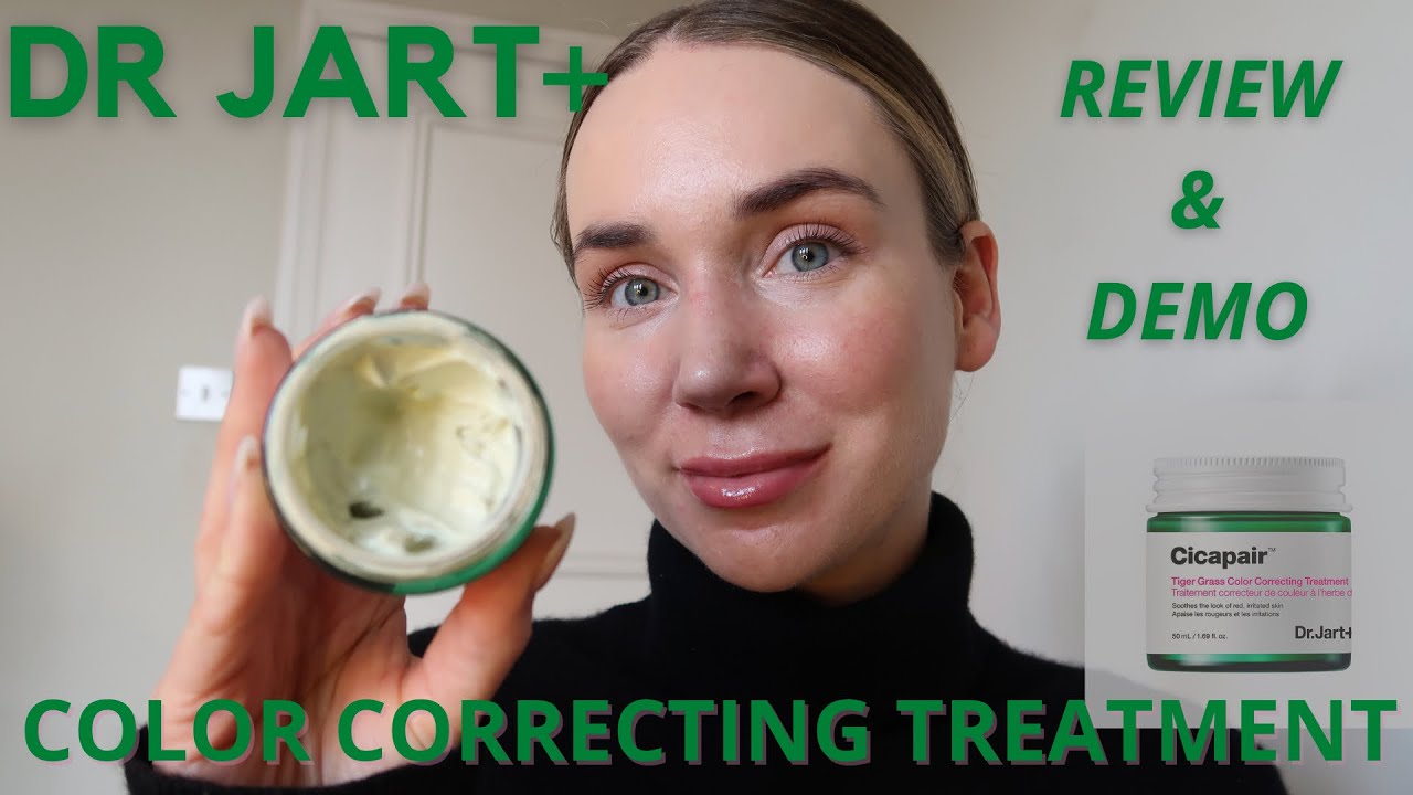 DR JART CICAPAIR COLOR CORRECTING TREATMENT / REVIEW / DEMO.