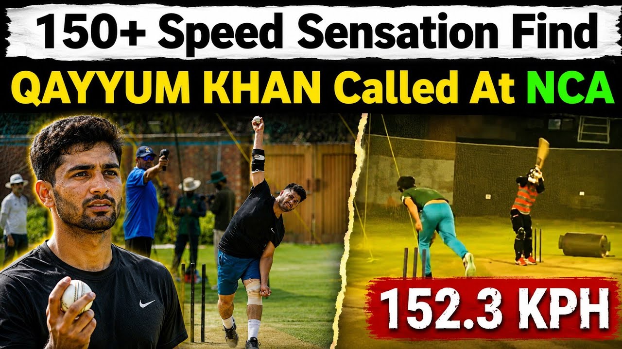 Pakistan Found 150+ Speed Sensation Qayyum Khan | PCB Called Him at NCA 