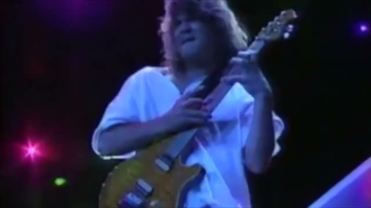 EDDIE VAN HALEN - Rare Guitar Solo 1993 ( Complete and Rare!)