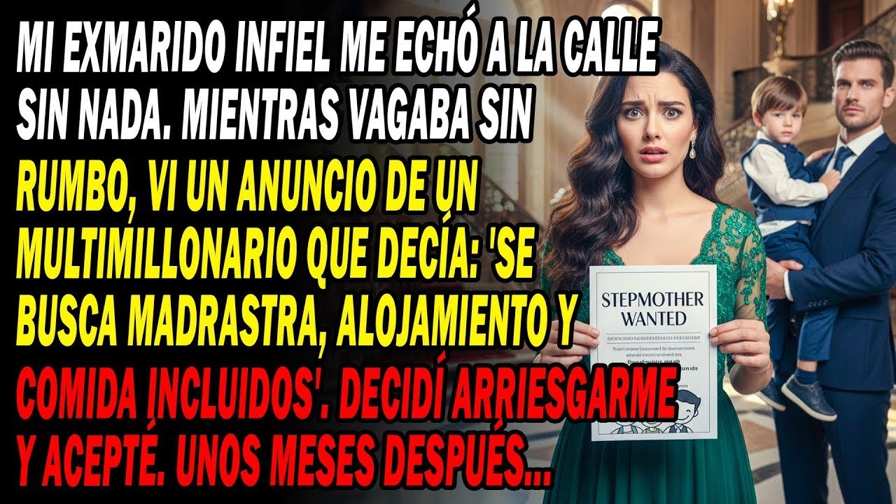 Mi Exmarido Infiel Me Dejó Sin Nada😭 Vi Un Anuncio👀 