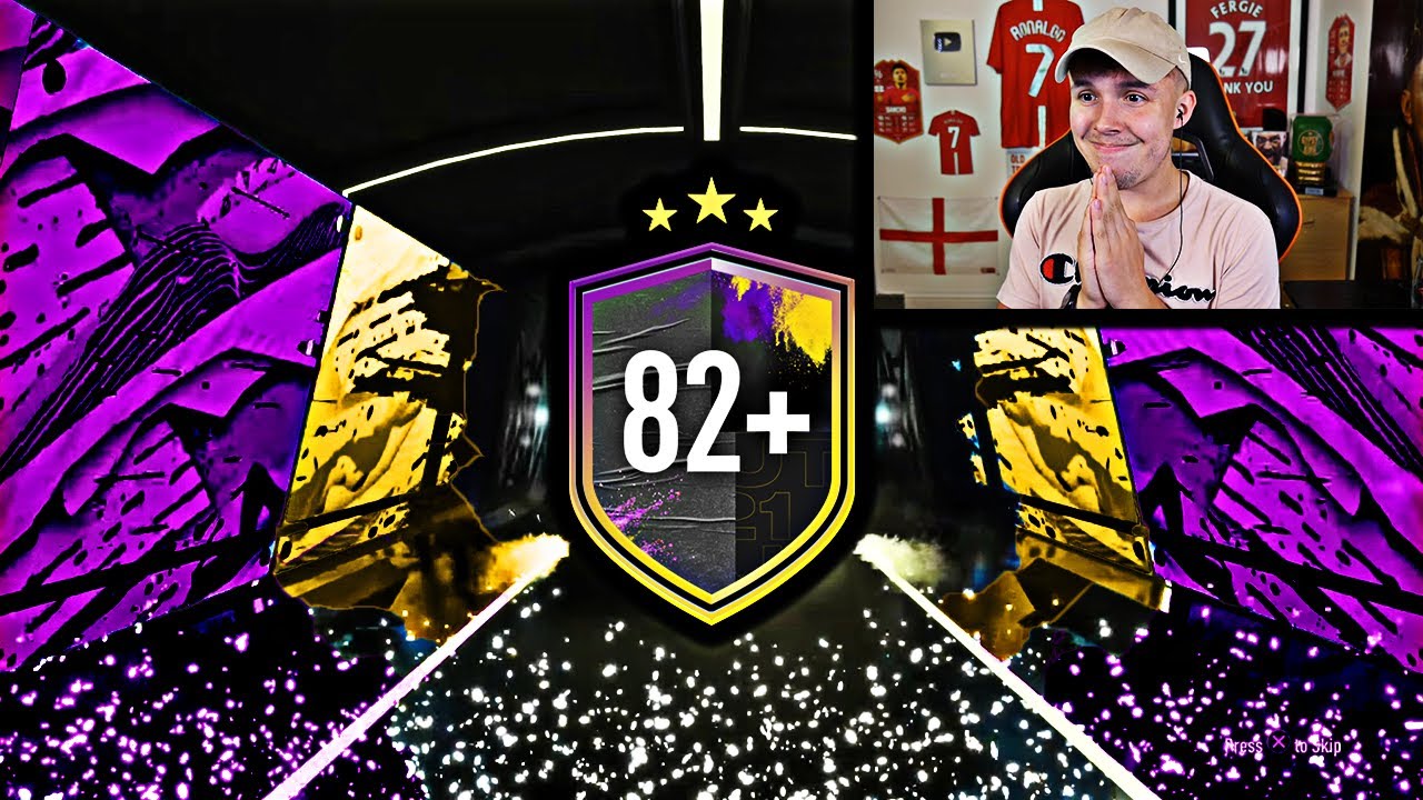 opening 20x 82+ FIVE Player Upgrade Packs on FIFA 20...