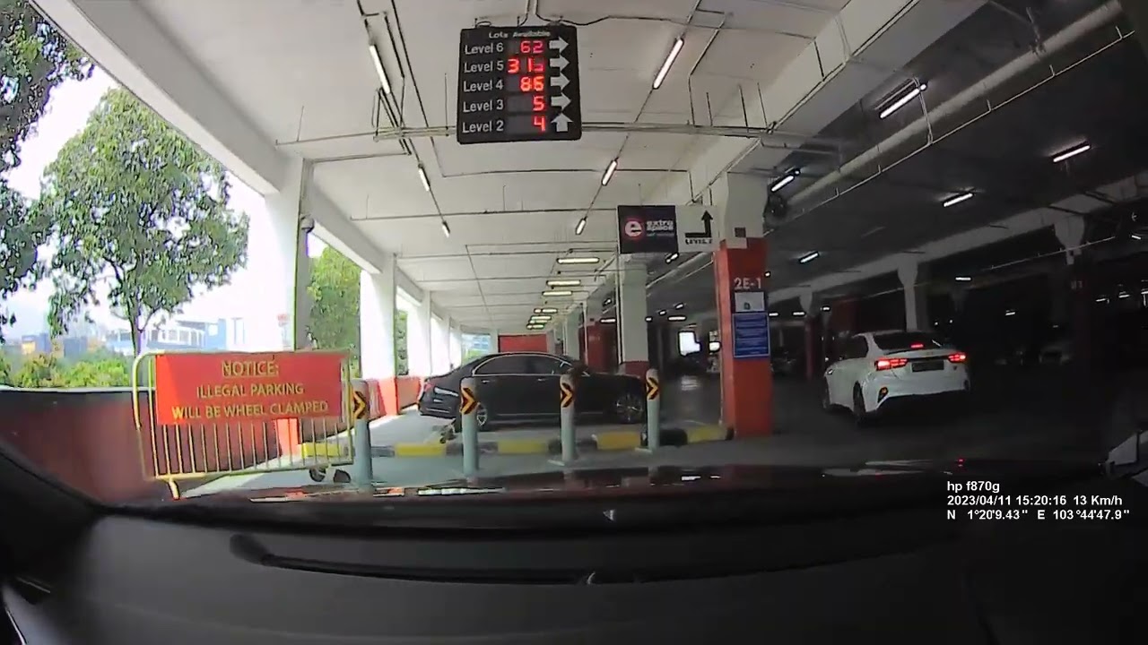 IMM Jurong Car Park Height