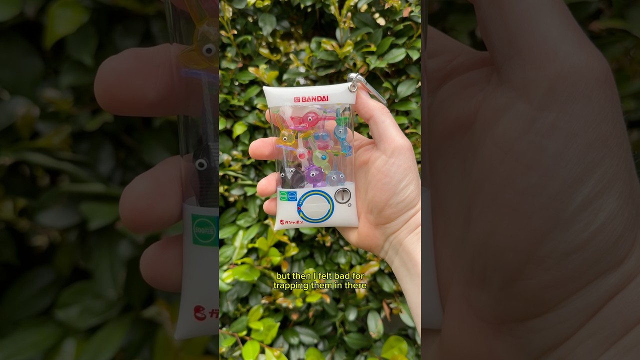 Pikmin gacha from the Nintendo Store in Japan! #pikmin #nintendo #gachagacha #gifted