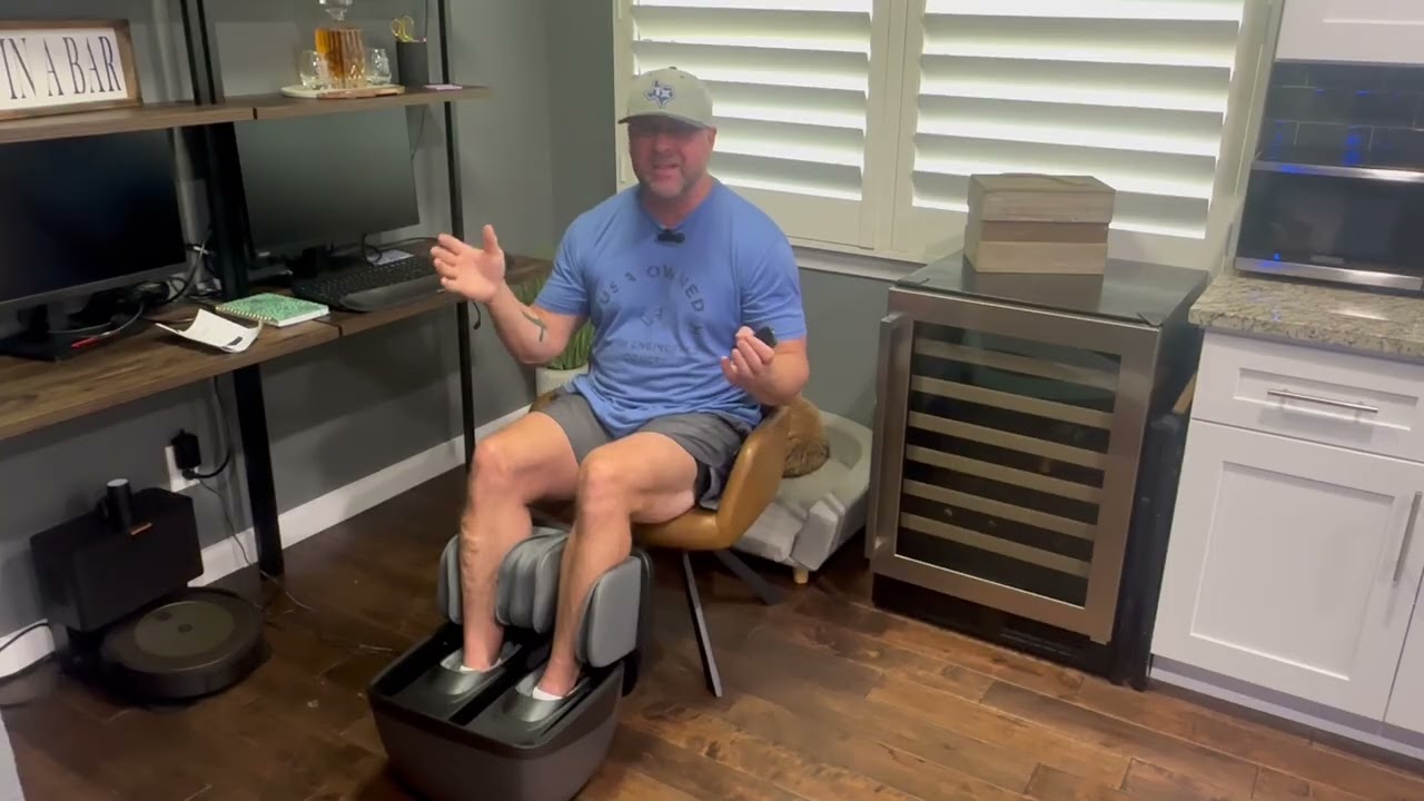 KNQZE 2 in 1 Shiatsu Foot and Calf Massager #ad  video