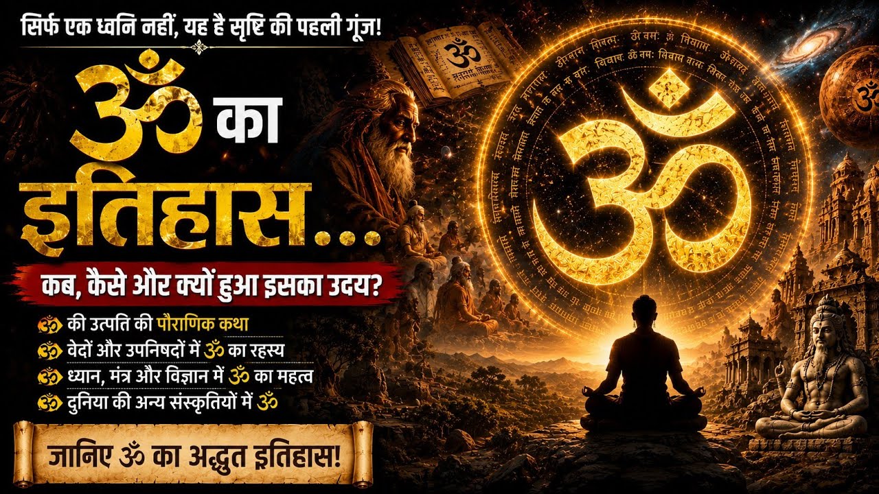 ॐ का रहस्य और शक्ति | Spiritual History of Om | Power of Om Mantra | वेदों से विज्ञान तक #ommantra