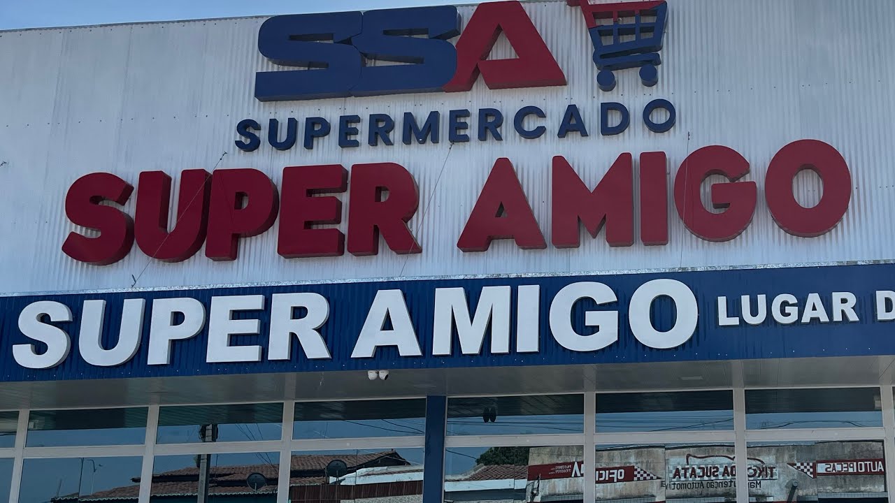 AMANHÃ É O GRANDE DIA INAUGURAÇÃO DO MERCADO SUPER AMIGO