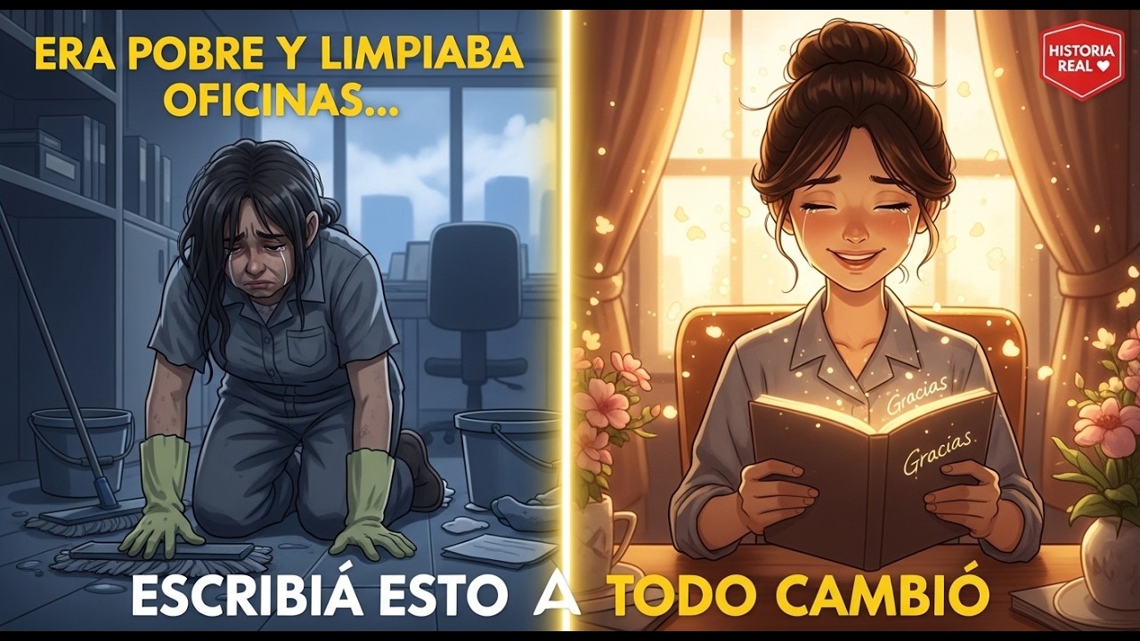 Lloraba Cada Noche Después del Trabajo… Nadie Imaginó Lo Que Lograría 😢🔥