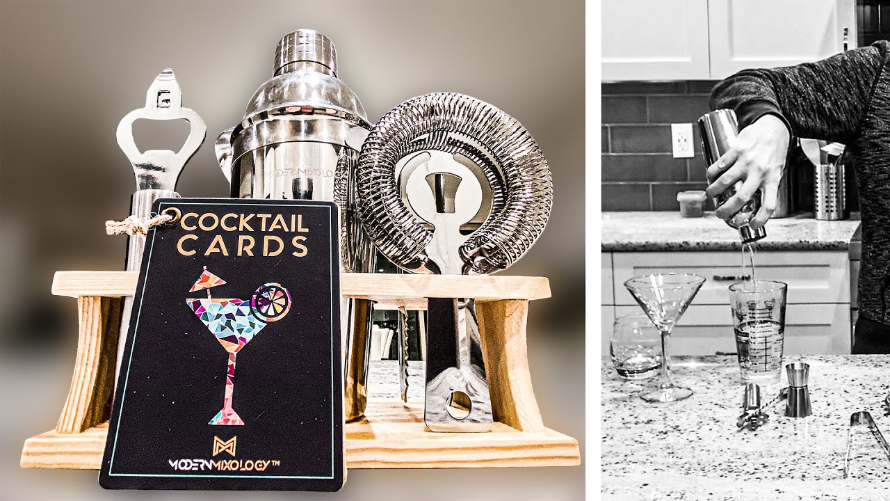 The Modern Mixology Bar Tools are the ULTIMATE Beginners Set