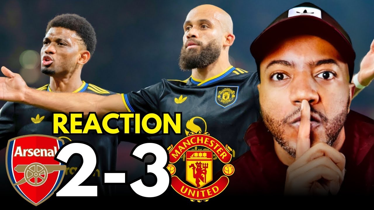 I LOST IT When Cunha Scored! 🤯 Arsenal 2-3 Man United | URKG Reacts