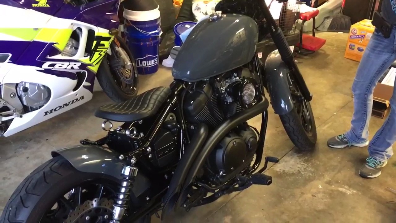 Yamaha Bolt Bassani exhaust & Intake upgrade