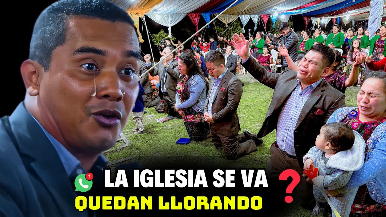 LA IGLESIA SE VÁ! MIRA COMO SE VA