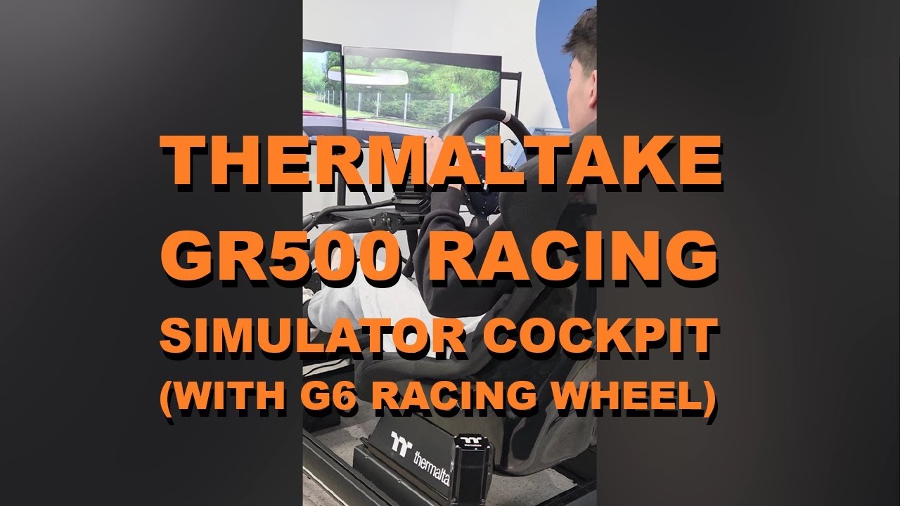 We check out the Thermaltake G6 Racing wheel combo at Scan UK