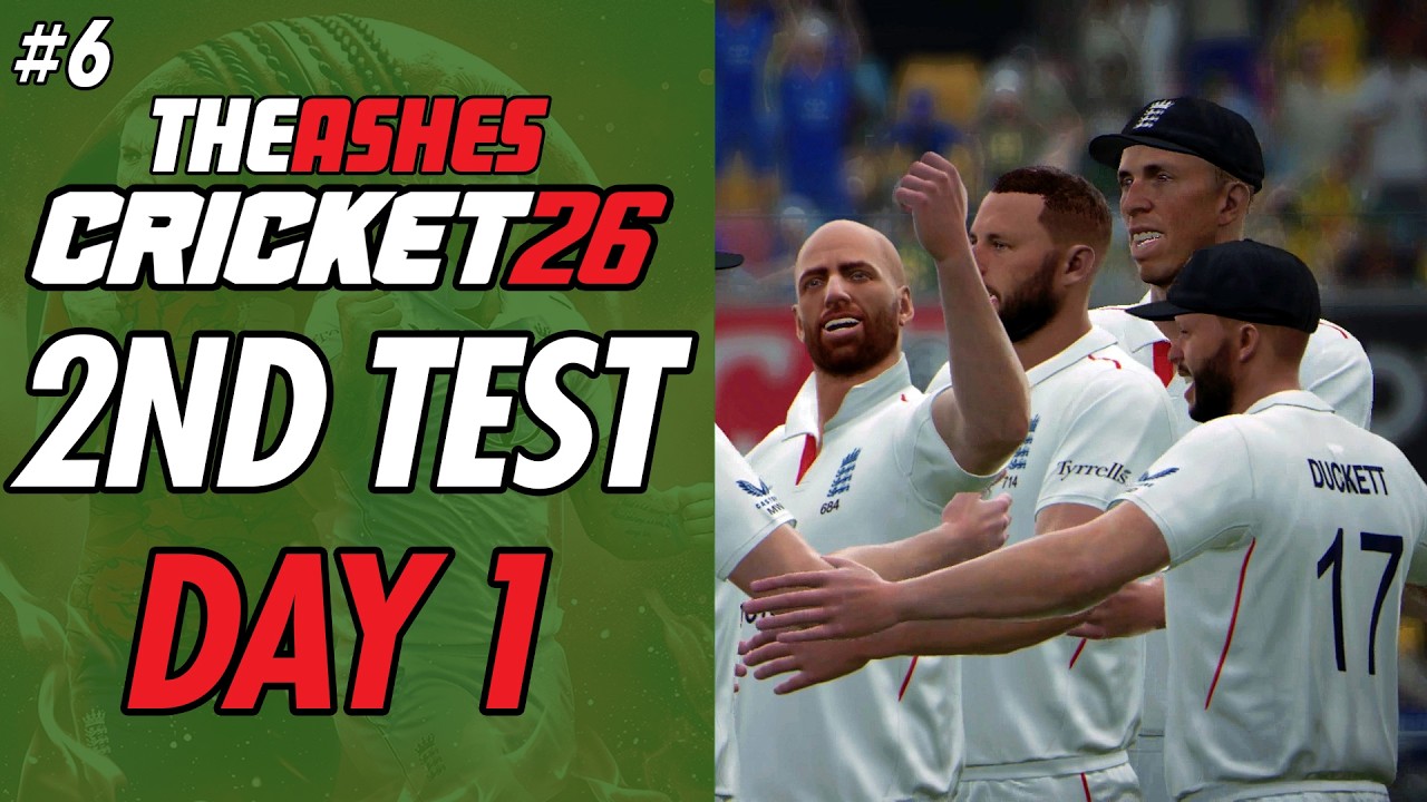 A DAY/NIGHT TEST! | Cricket 26: Ashes Series Playthrough #6