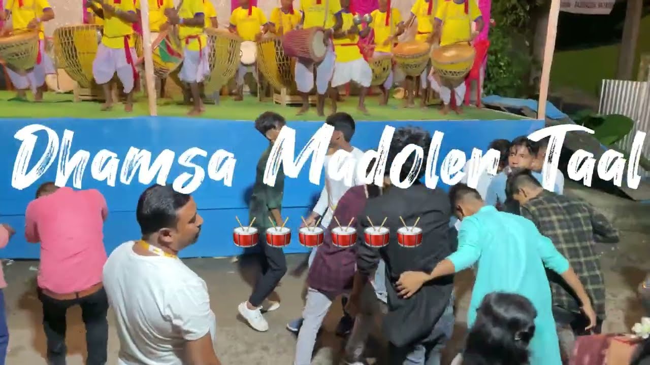 Falakata Muktipara Jome Utheche Dhamsa Madoler Taale Taale 🥁🥁✨
