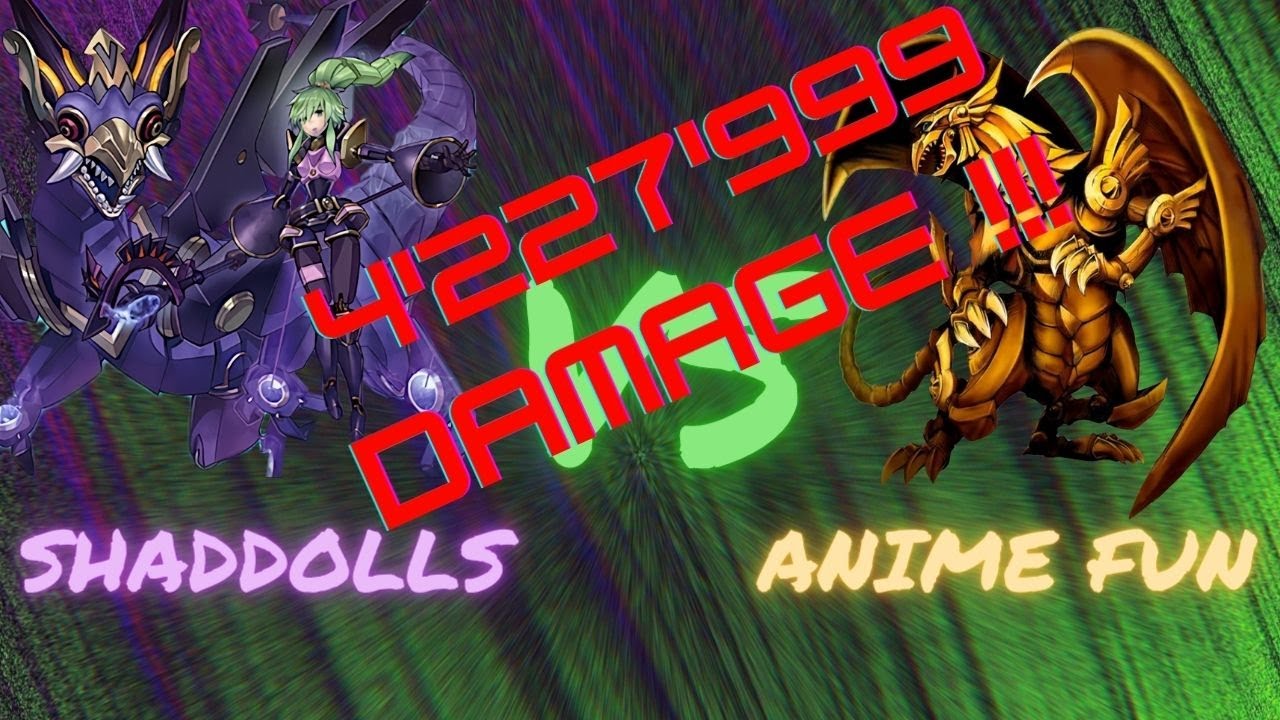 Shaddolls vs ? - 4 million damage, EDOPro