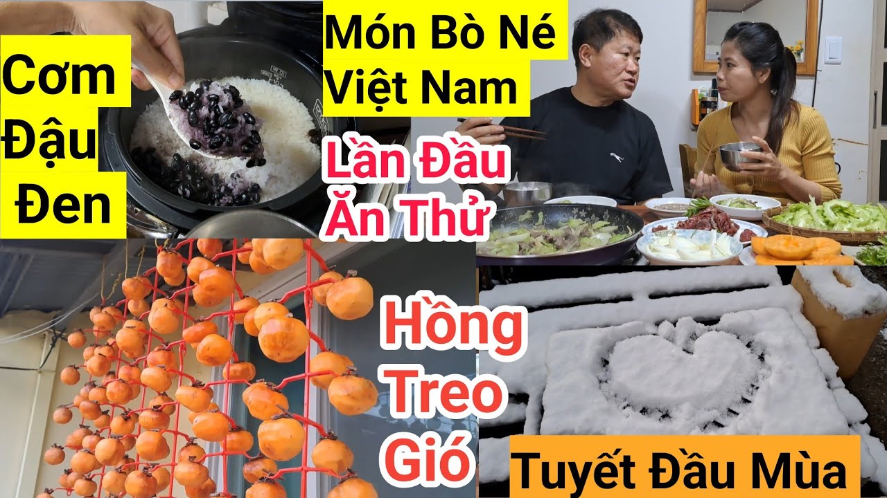 533# Lần Đầu Ăn Món Bò Né,Chồng Hàn Bất Ngờ Với Món Ăn Việt Nam,Khi Ăn Phải Né Liên Tục