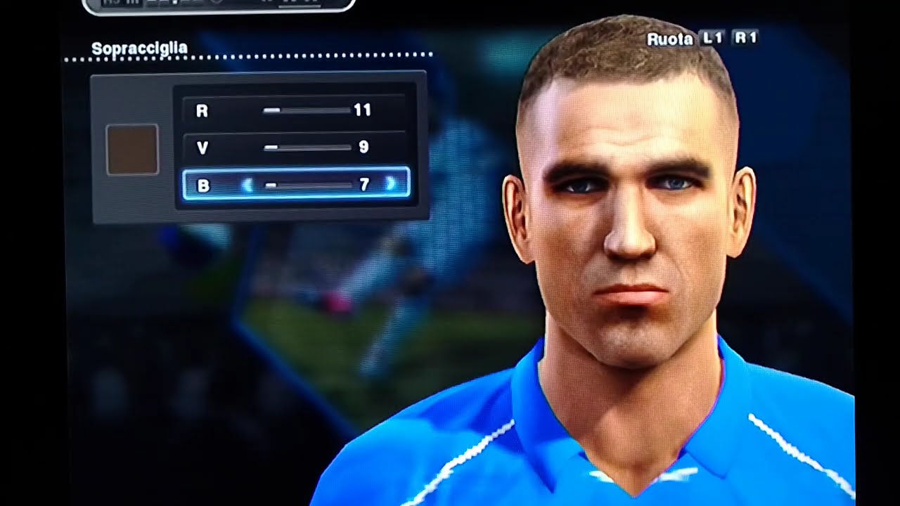 PES 2013 - VINNIE JONES Face -  Wimbledon 
