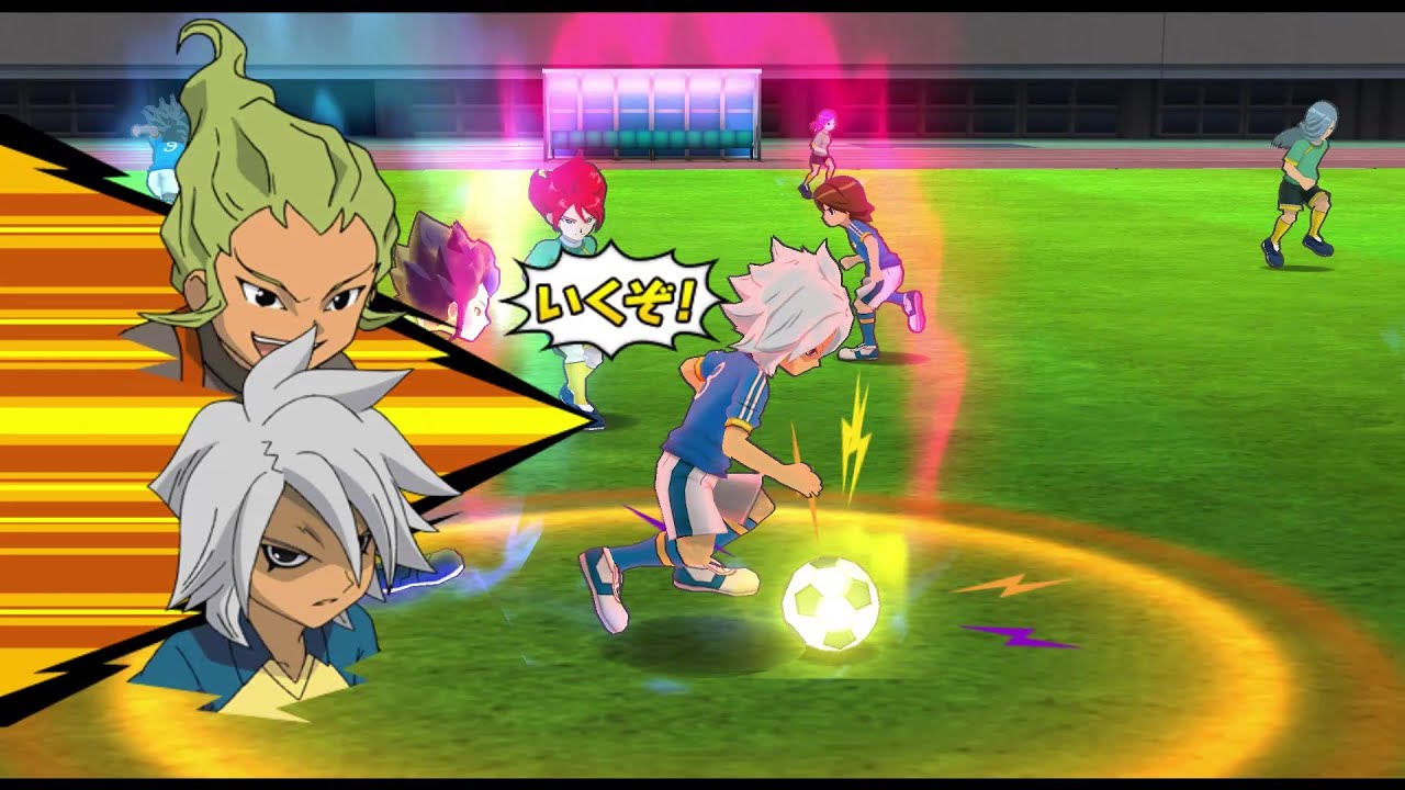 Inazuma Eleven Go Strikers 2013 - Inazuma Japan vs Little Giants 3.0 Wii 1080p (Dolphin/Gameplay)