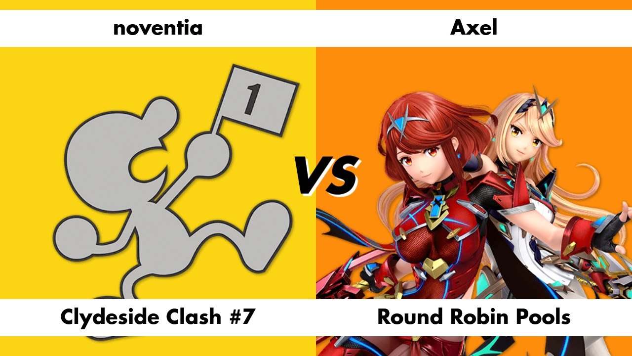 noventia (Mr. Game & Watch) vs Axel (Pyra & Mythra) - Clydeside Clash 7 Round Robin Pools (Game 2/3)