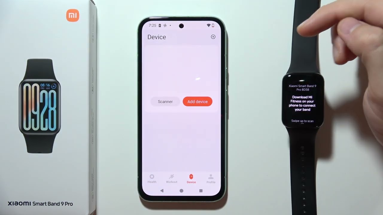 Xiaomi Smart Band 9 Pro: ИСПРАВЛЕНИЕ: Невозможно подключиться к телефону