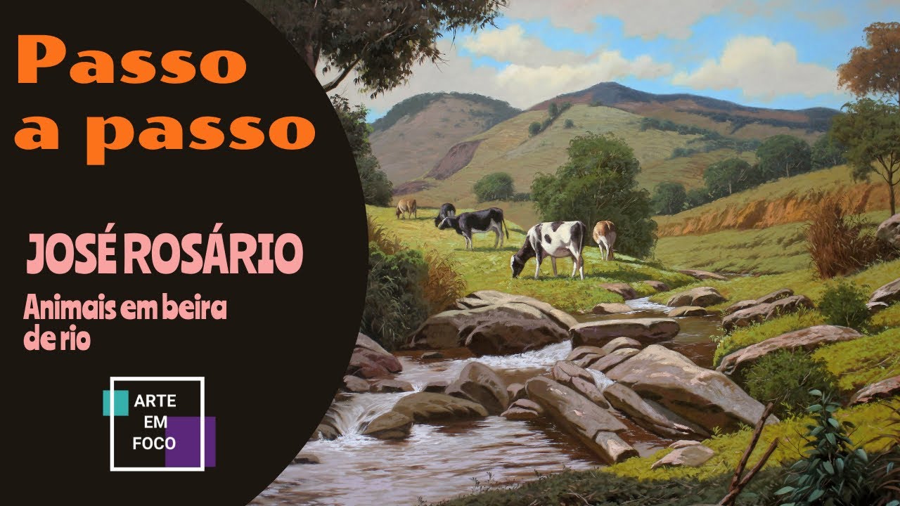 JOSÉ ROSÁRIO - Animais em beira de rio
