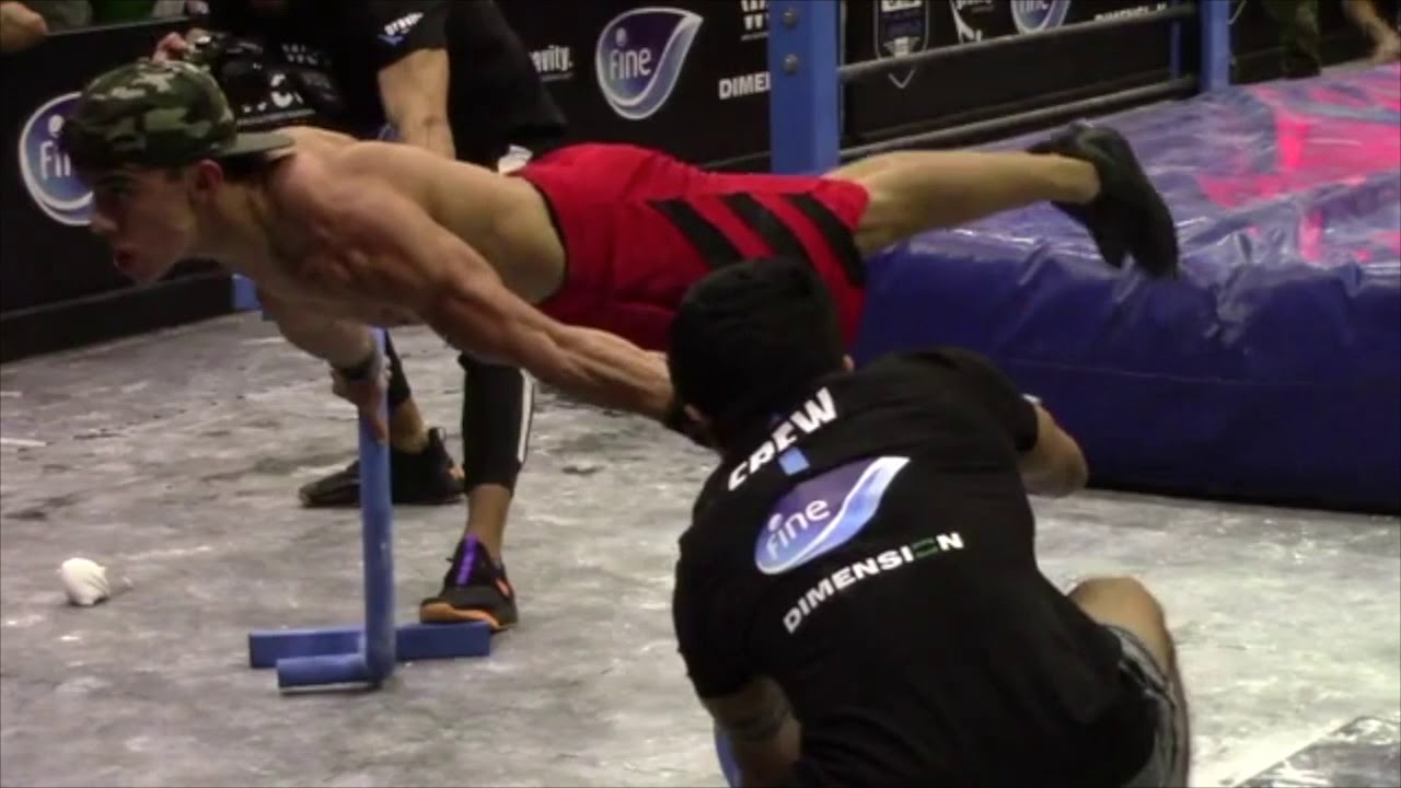 ERYC ORTIZ DERROTADO POR TONY GASTE EPICO STREET WORKOUT 2019 - DUBAI BOTB