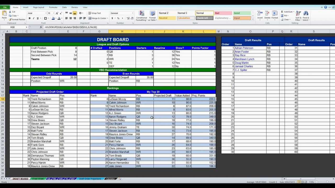 The Best Fantasy Football Drafting Tool | FantasyFootballDraftRankings.com