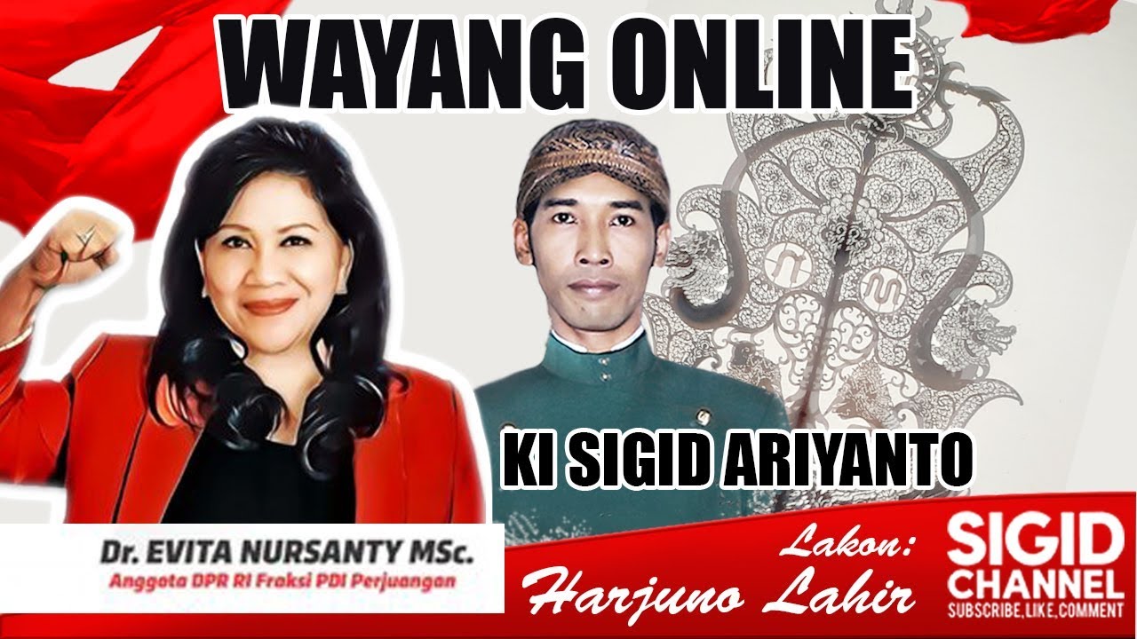 WAYANG ONLINE KI SIGID ARIYANTO  ||  LAKON: HARJUNO LAHIR  ||  13 JUNI 2020