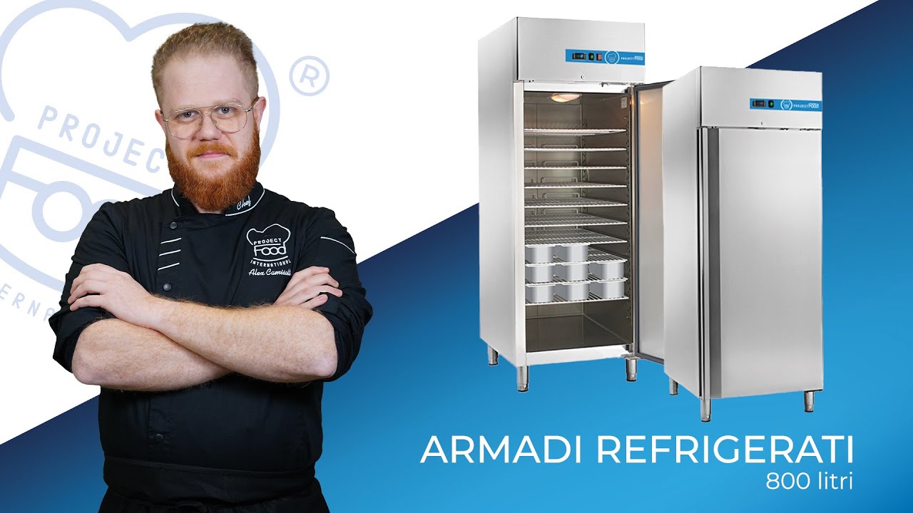 ARMADI REFRIGERATI 800 LITRI - CON LO CHEF ALEX CAMISOTTI